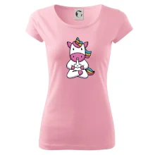 Yoga fučiaci jednorožec