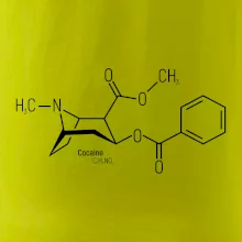 Molekulárna štruktúra Cocaine Kokaín