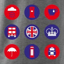 Anglicko symboly v kruhoch