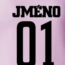 Hokejový dres - vlastné meno a číslo