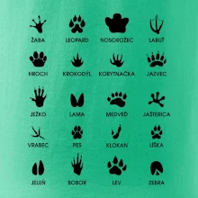Zvieracie stopy - názvy