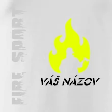 Hasiči - oheň - Váš názov - Prsník + chrbát