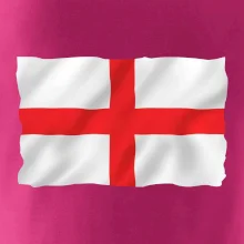 Anglická vlajka vejúca