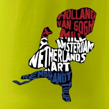 Mapy - názvy miest - Holandsko