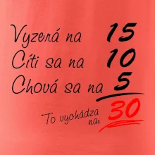 Vyzerá, cíti sa, chová sa - 30 rokov Vyzerá, cíti sa, chová sa - 30 rokov