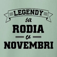 Legendy sa rodia v novembri