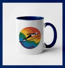 Skokan na lyžiach v kruhu