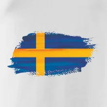 Švédska vlajka kreslená