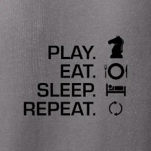 Eat sleep play - šach Eat sleep play - šach
