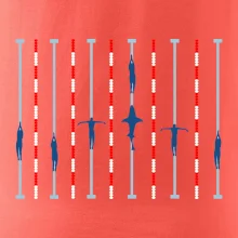 Plavecký bazén žralok Plavecký bazén žralok