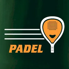 Padel - oranžová raketa Padel - oranžová raketa