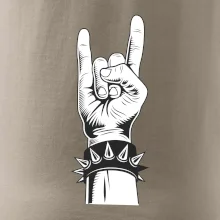 Rock ruka s náramkom Rock ruka s náramkom