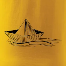 Letná romantika - papierová loďka