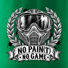 No Paint, No Game – motív s maskou