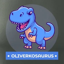 Dinosaurie mená - modrý dinosaurus