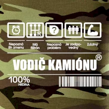 Čiarový kód - Vodič kamiónu Čiarový kód - Vodič kamiónu