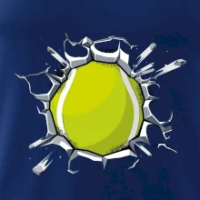 Tenisová loptička v triku Tenisová loptička v triku