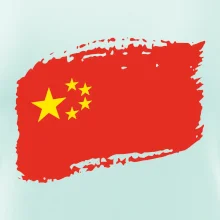 Čínská vlajka Čínská vlajka