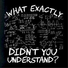 What exactly didn't you understand - physics What exactly didn't you understand - physics