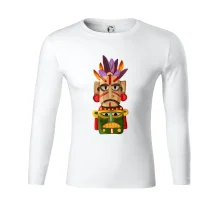 Mayová maska s perím Mayová maska s perím