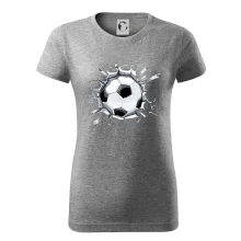 Futbalová lopta v triku Futbalová lopta v triku