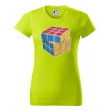 Rubikova kocka kreslená