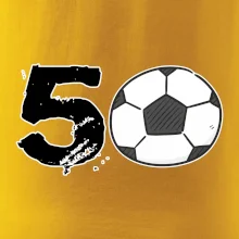 Futbal okrúhle narodeniny 50