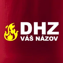DHZ (oheň, názov sboru - vlastný nápis)