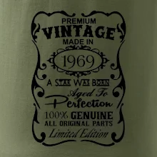 Vintage Etiketa - 1969