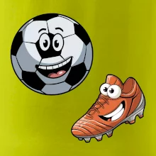 Parové tričko - Kopačka a lopta