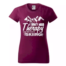 I dont need therapy - Skiing