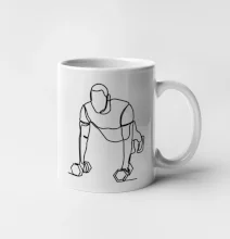 Tréner fitness jedným ťahom