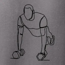 Tréner fitness jedným ťahom