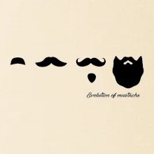Evolution mustache