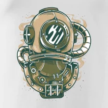 Starý potápačský skafander