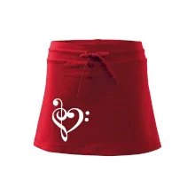 Husľový kľúč srdce Husľový kľúč srdce