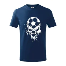 Fotbal lebka splash Fotbal lebka splash