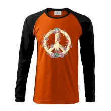 Peace symbol pieskový