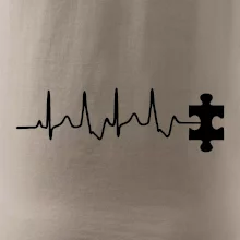 EKG puzzle rozpojené