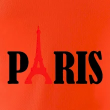 Paris nápis Eiffelova veža