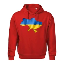 Ukrajina vlajka mapa Ukrajina vlajka mapa