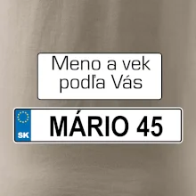 ŠPZ Meno a vek