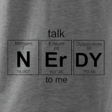 Talk nerdy - periodická tabuľka