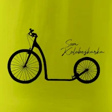 Som kolobežkárka veľké a malé koleso