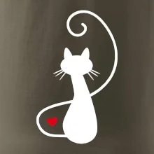 Zamilovaná mačka spredu