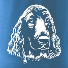 Kokeršpaniel - hlava kreslená