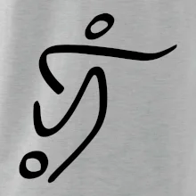 Fotbalista silueta Fotbalista silueta