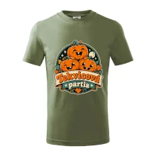 Tekvicová partia - tri veselé tekvice retro