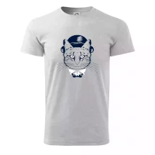 Mačka hipster s klobúkom