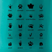 Zvieracie stopy - názvy